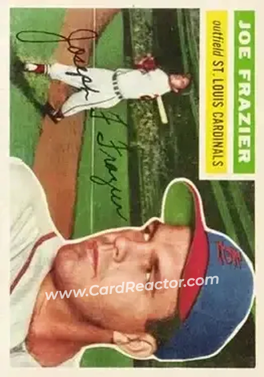 Front of Joe Frazier