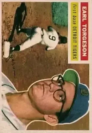 1956 Topps #147 Earl Torgeson