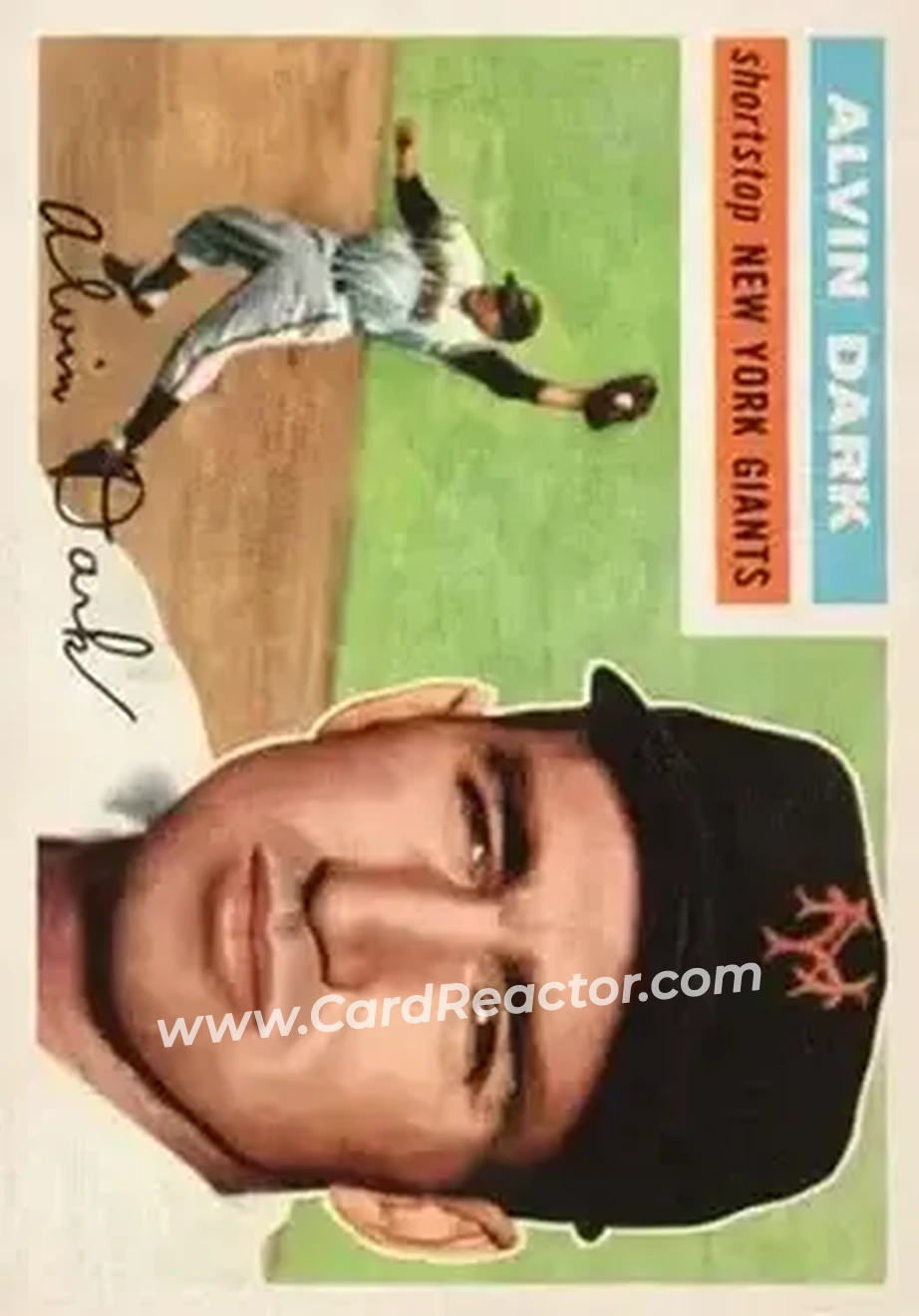 Front of Alvin Dark