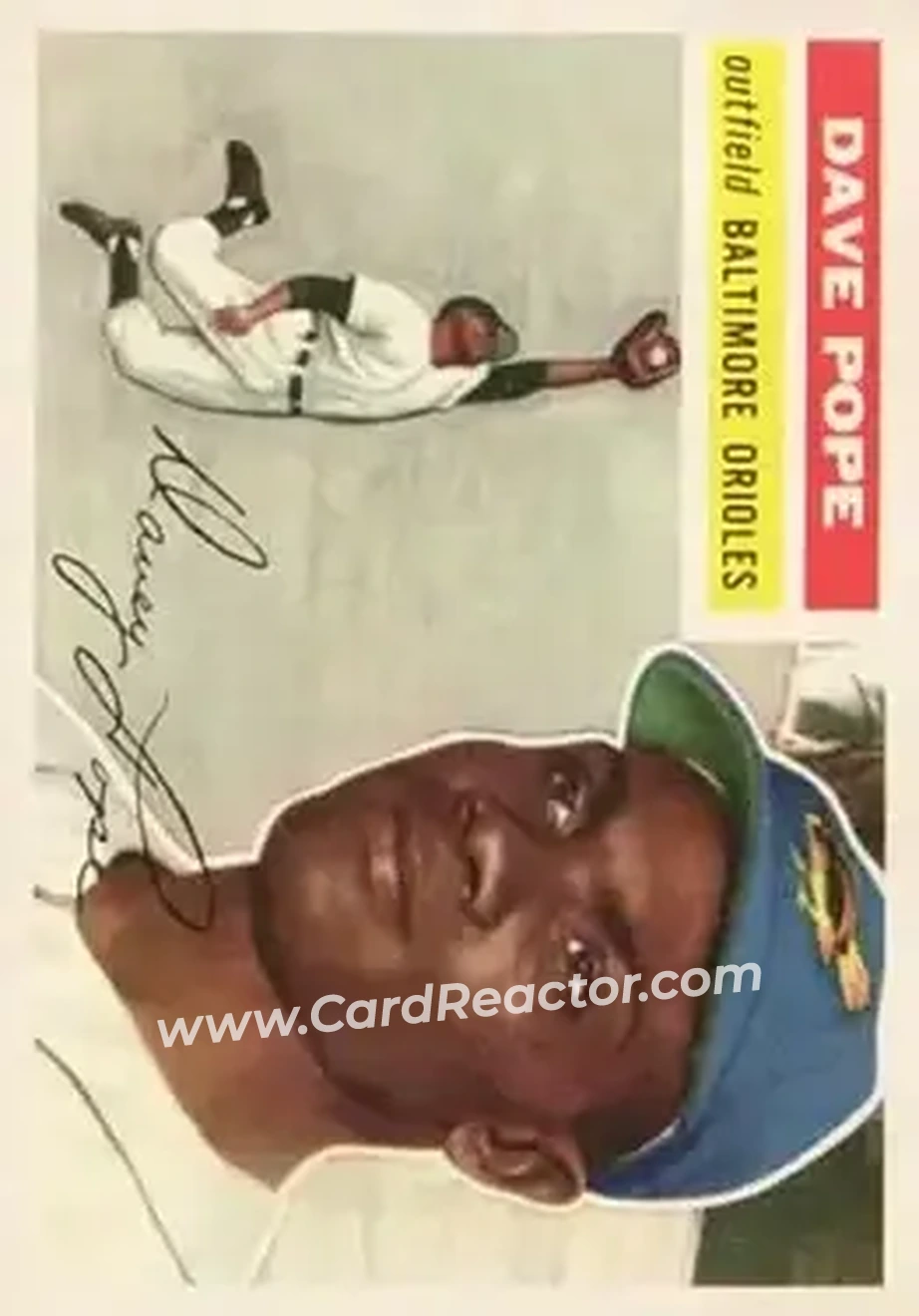 Front of Dave Pope