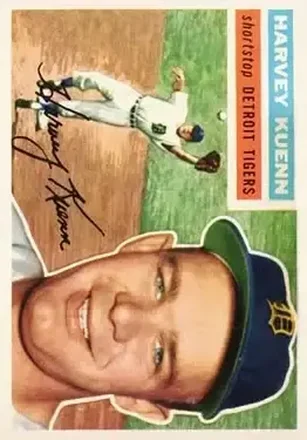 1956 Topps #155 Harvey Kuenn