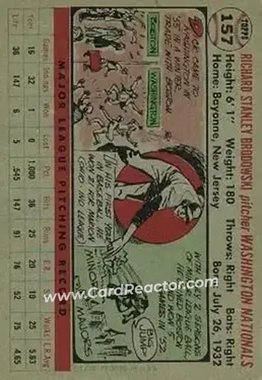 Back of Dick Brodowski