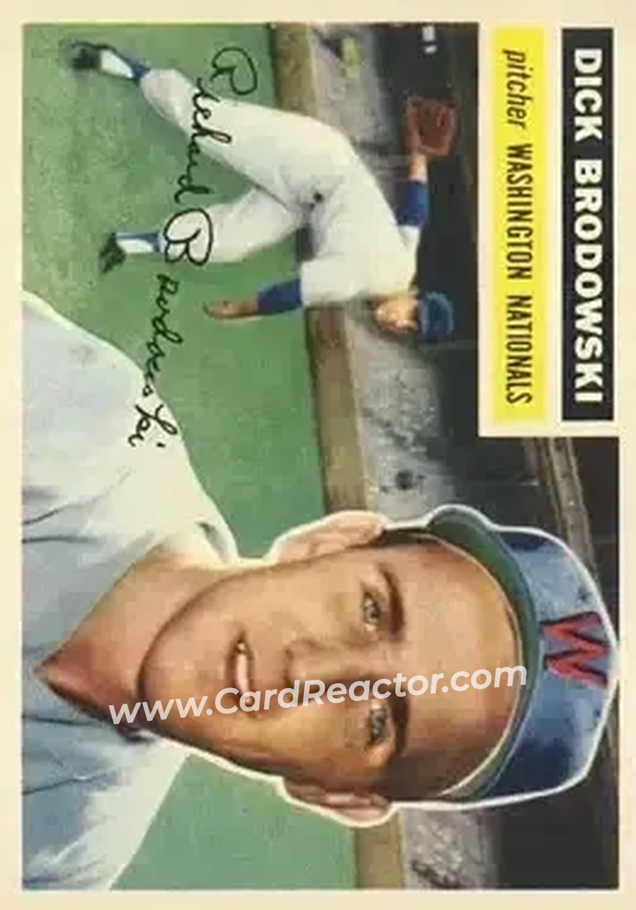 Front of Dick Brodowski