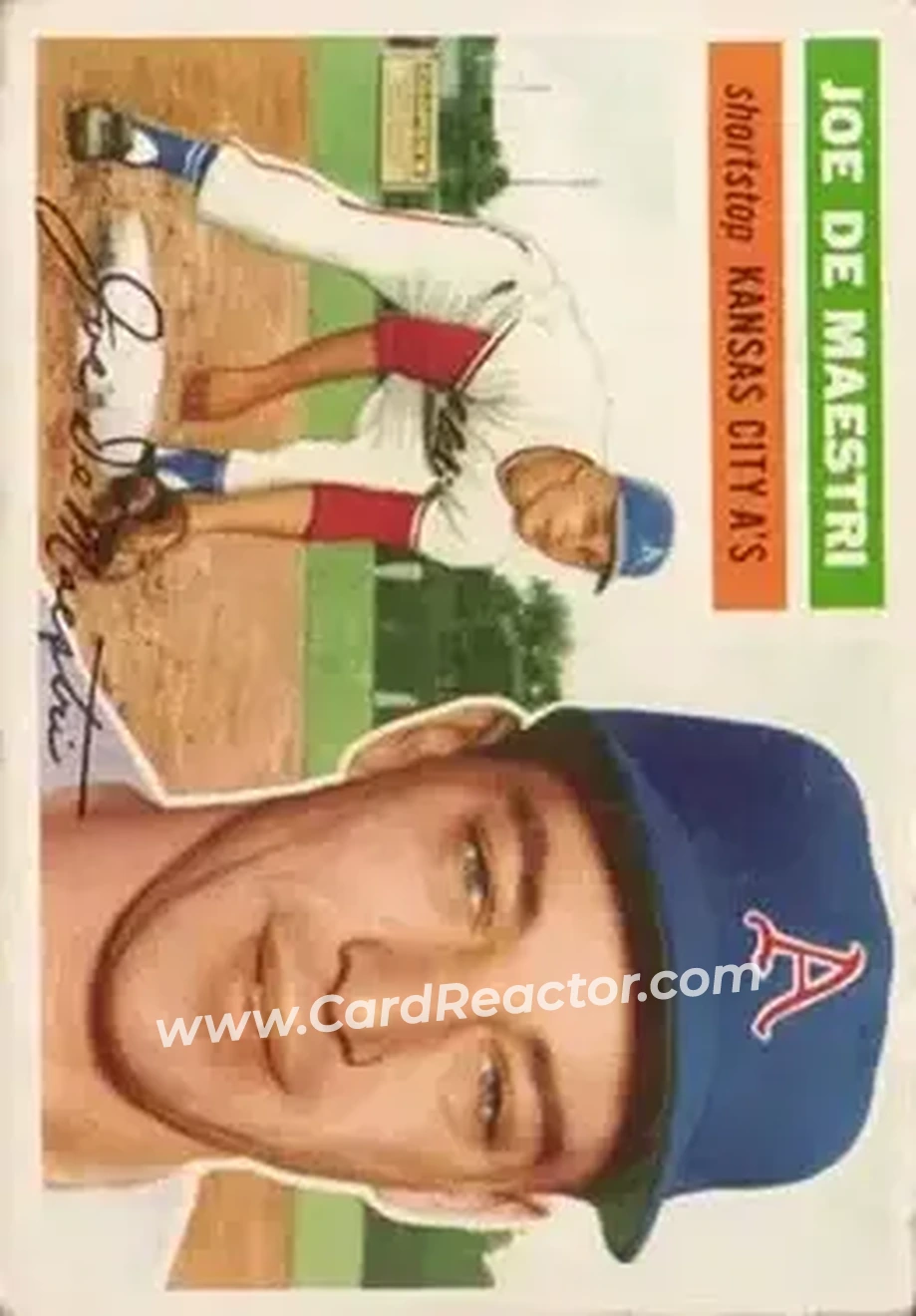 Front of Joe DeMaestri