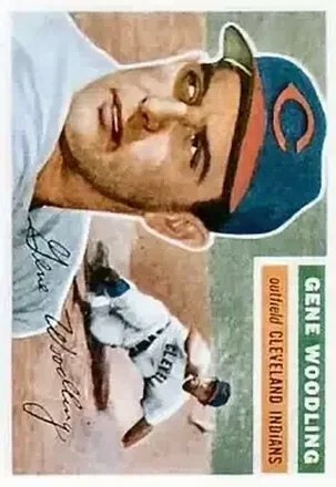1956 Topps #163 Gene Woodling