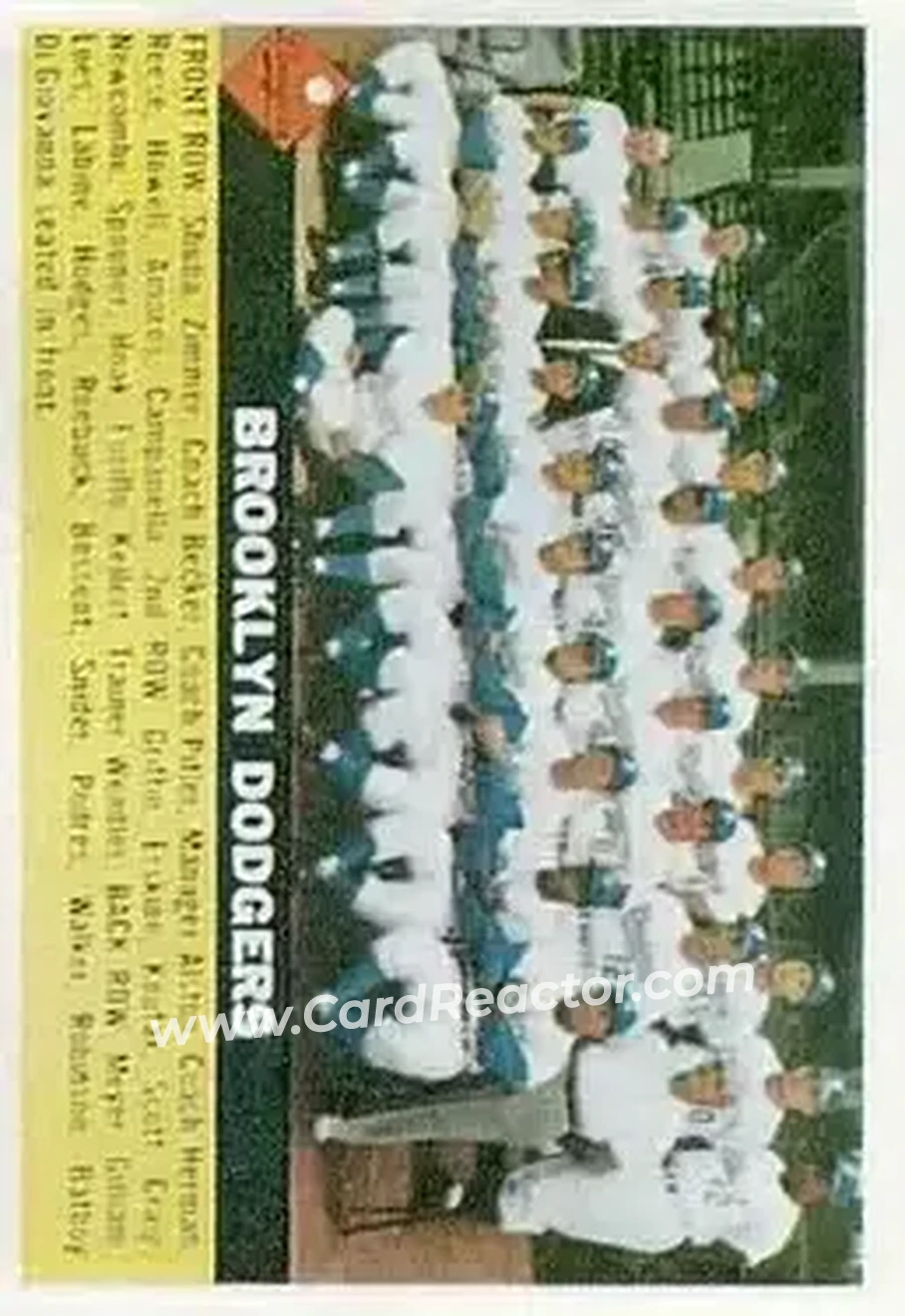 Front of Card #166