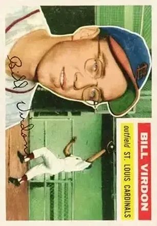 1956 Topps #170 Bill Virdon