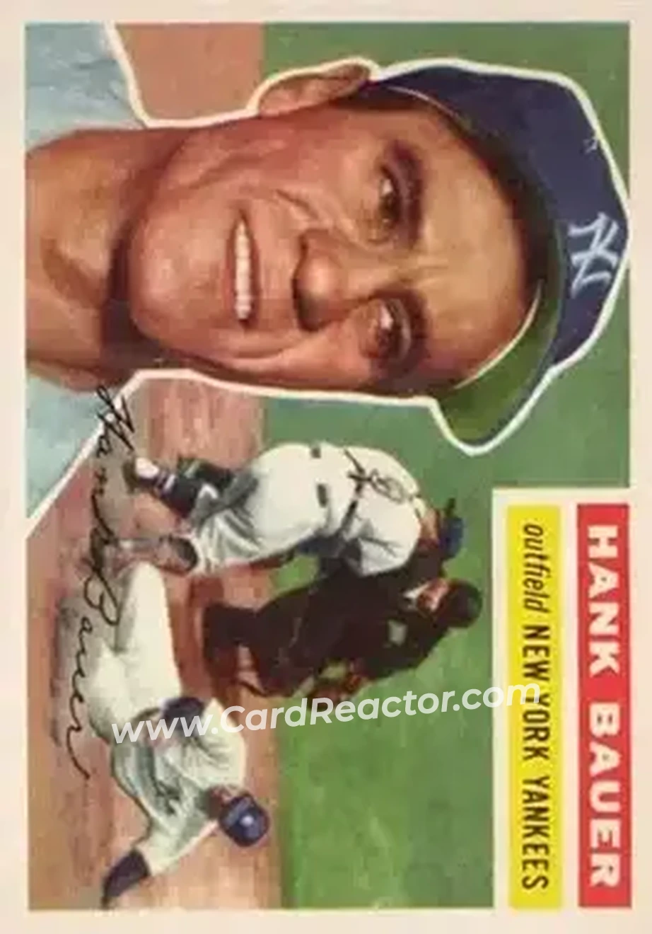 Front of Hank Bauer