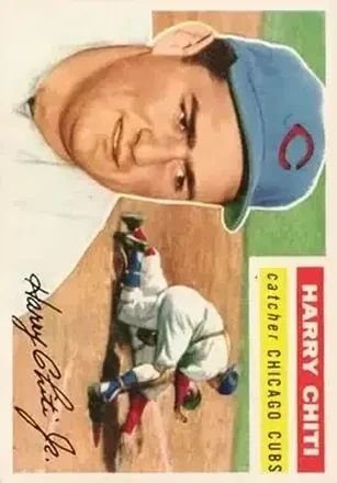 1956 Topps #179 Harry Chiti