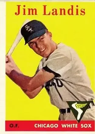 1958 Topps #108 Jim Landis
