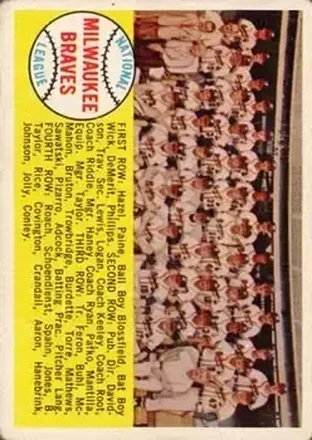 1958 Topps #377 Card #377