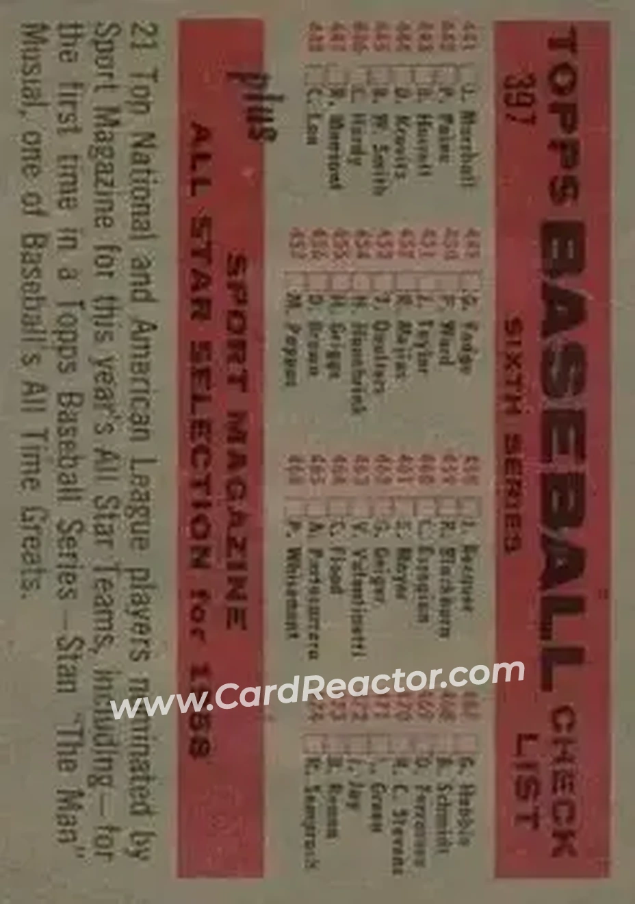 Back of Card #397