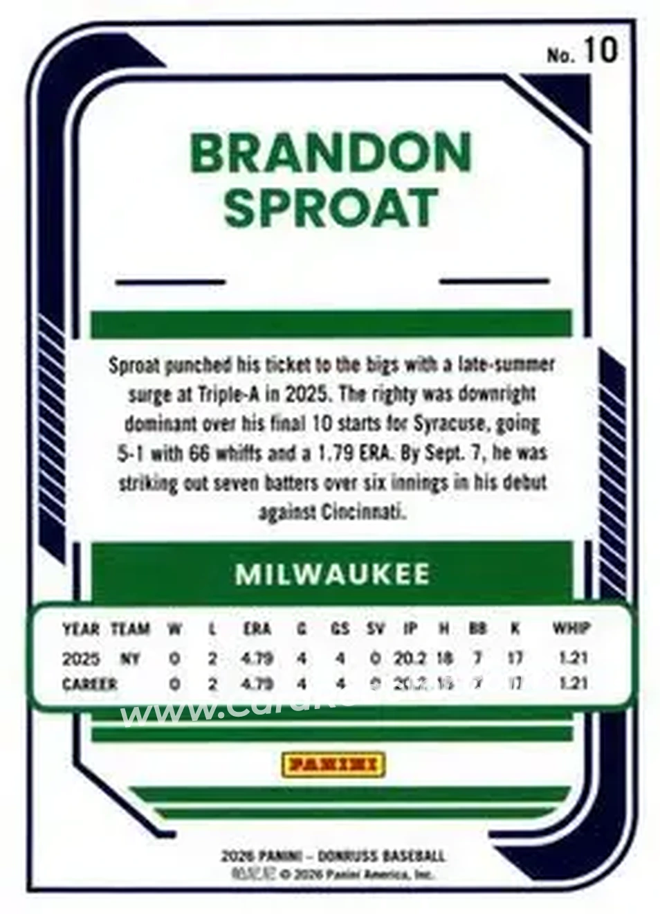 Back of Brandon Sproat