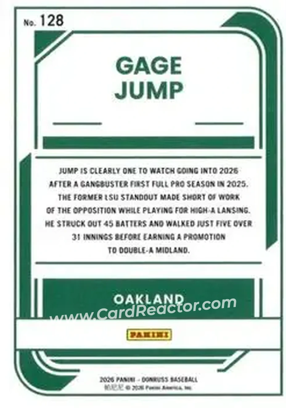 Back of Gage Jump