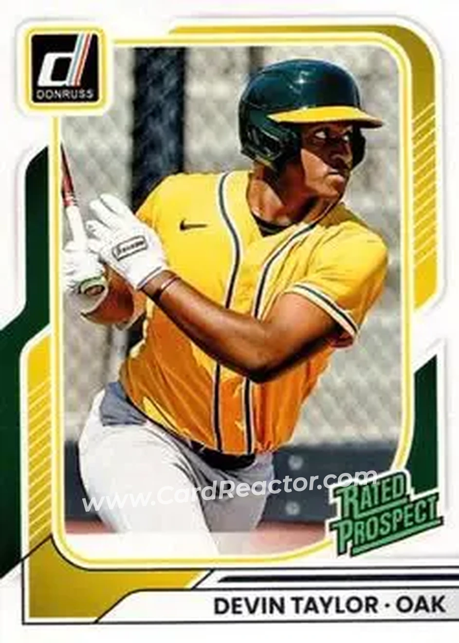Front of Devin Taylor