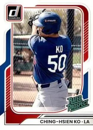 2026 Donruss #141 Ching-Hsien Ko