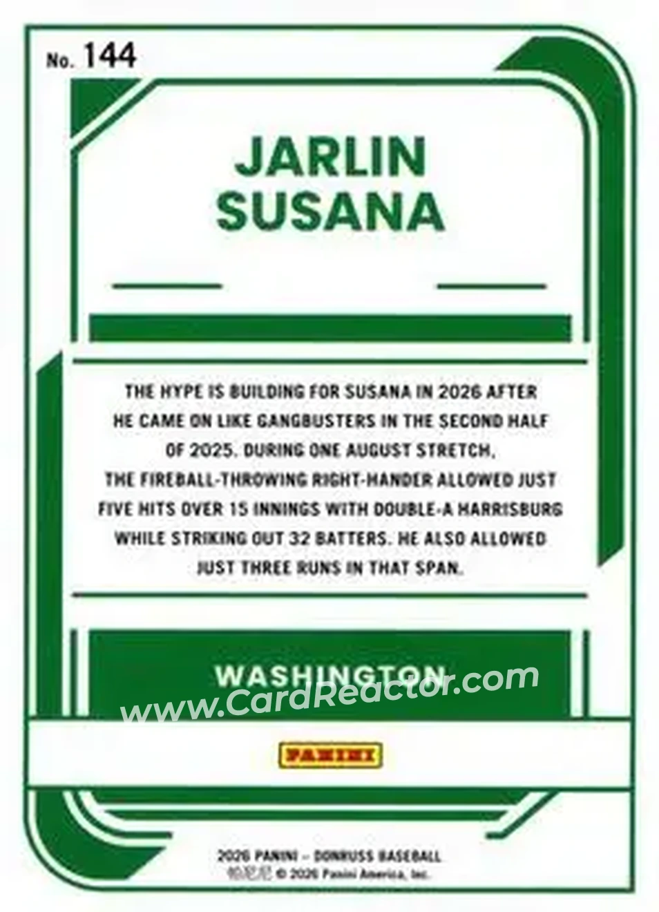 Back of Jarlin Susana