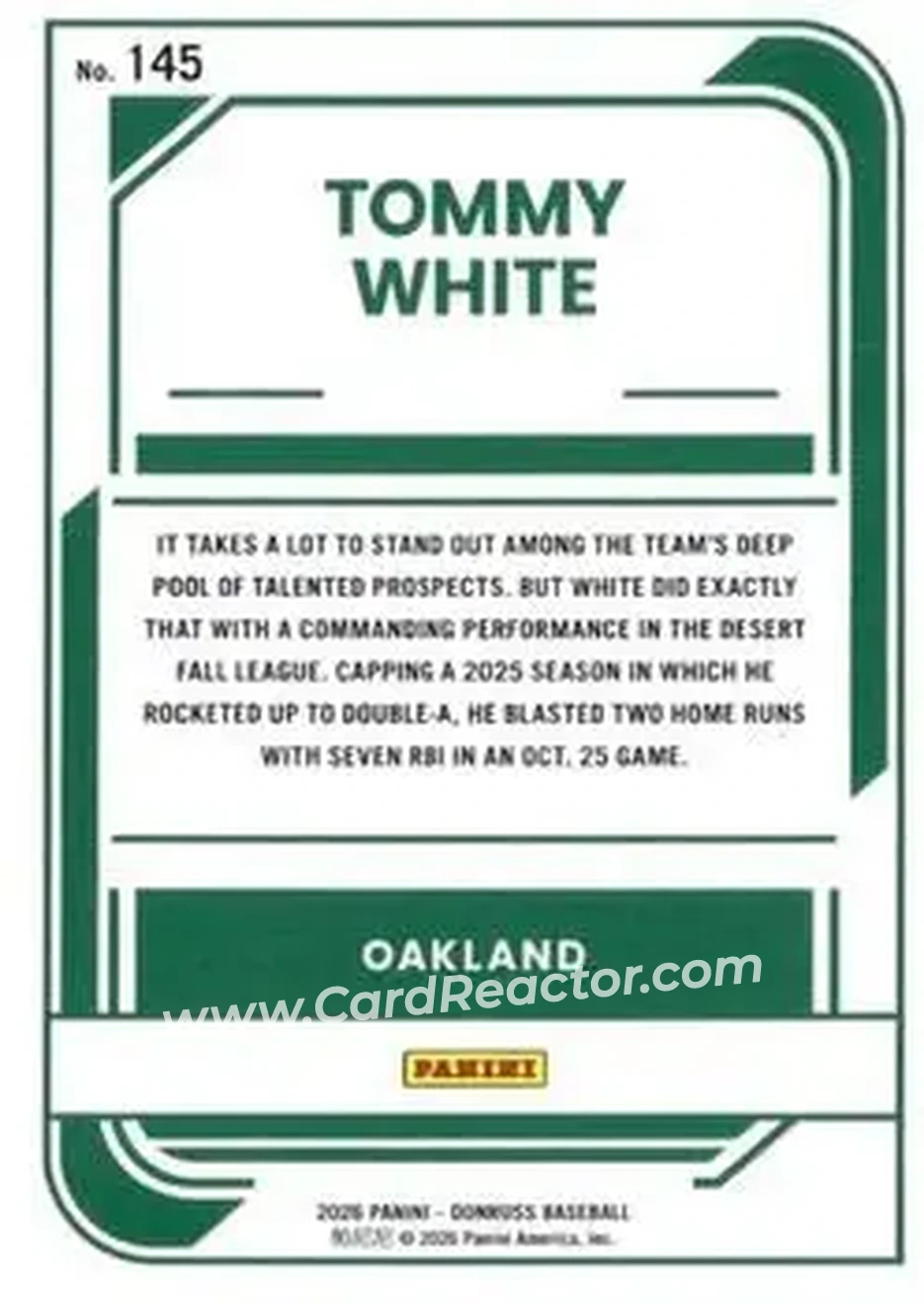 Back of Tommy White