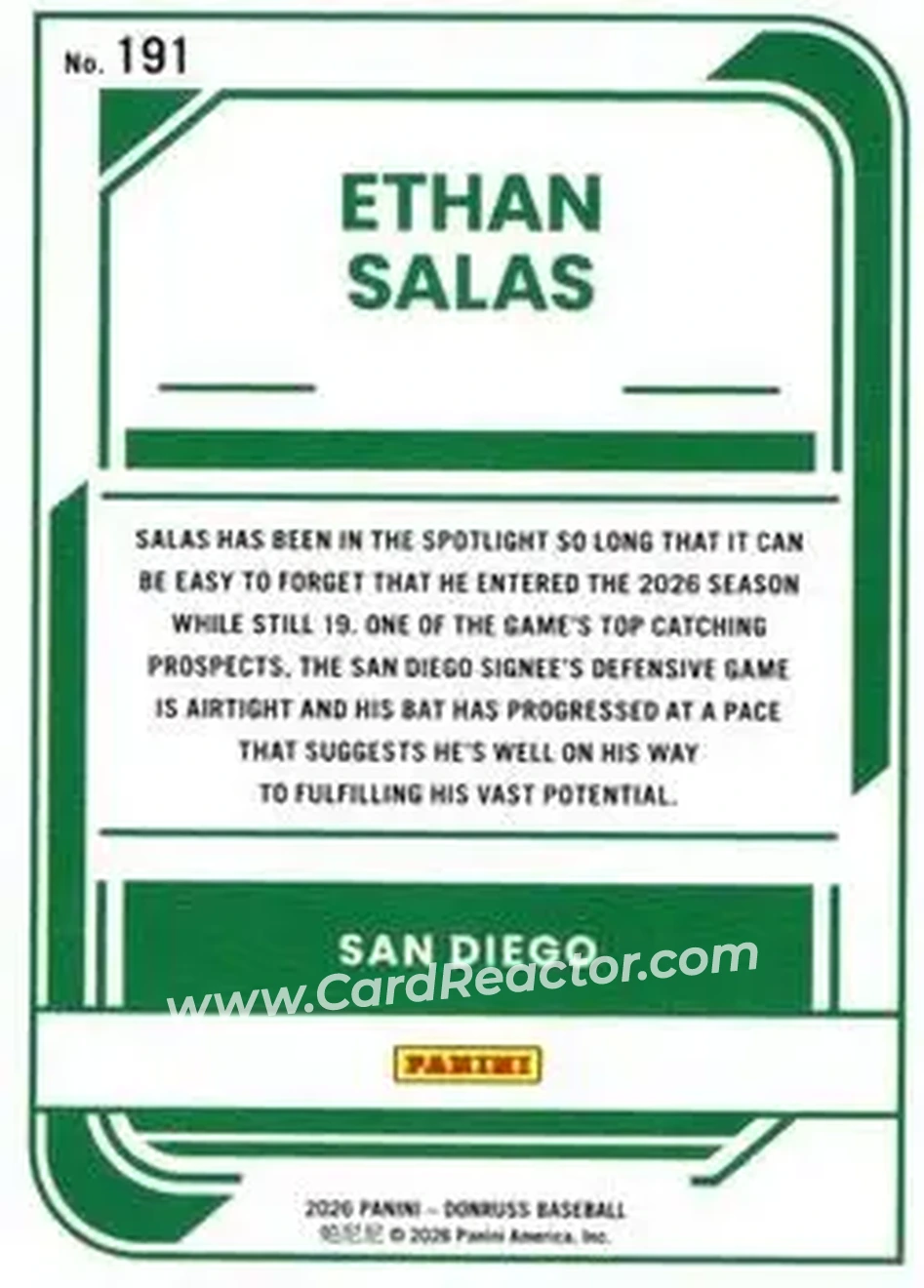 Back of Ethan Salas
