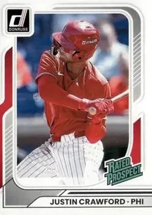 2026 Donruss #194 Justin Crawford
