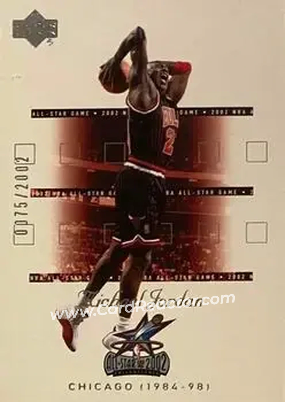2002 Upper Deck All-Star Game Michael Jordan #AS1 Michael Jordan
