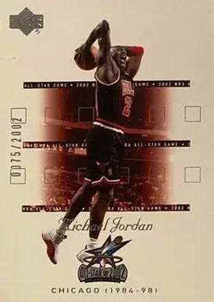 2002 Upper Deck All-Star Game Michael Jordan #AS1 Michael Jordan