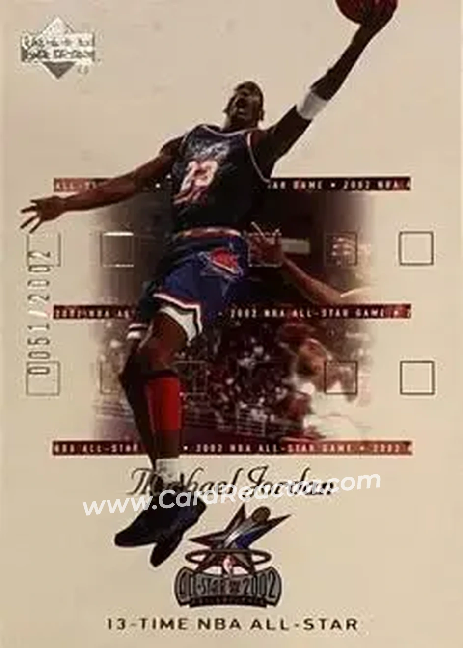 Front of Michael Jordan