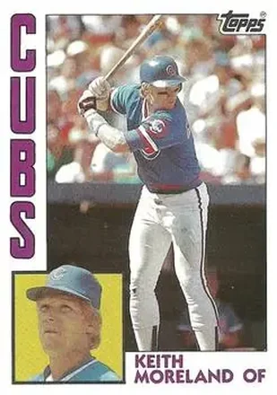 1984 Topps #23 Keith Moreland