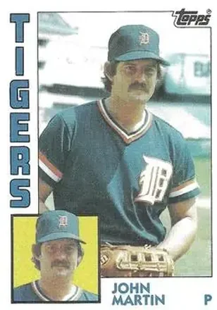 1984 Topps #24 John Martin
