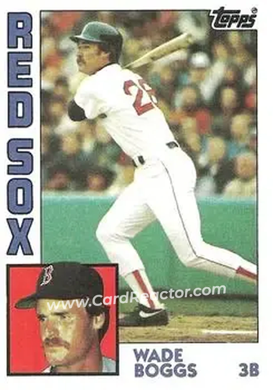 Front of Wade Boggs