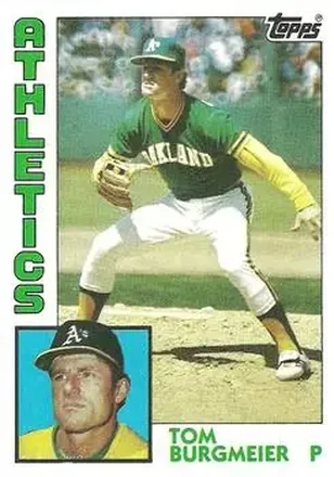 1984 Topps #33 Tom Burgmeier