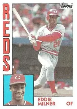 1984 Topps #34 Eddie Milner