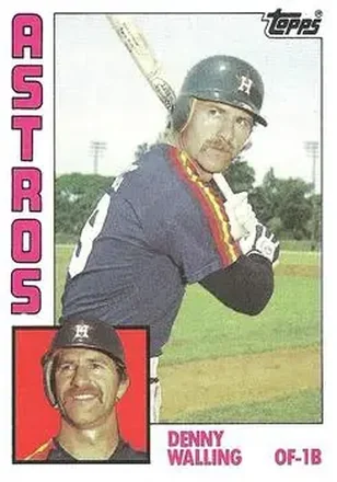 1984 Topps #36 Denny Walling