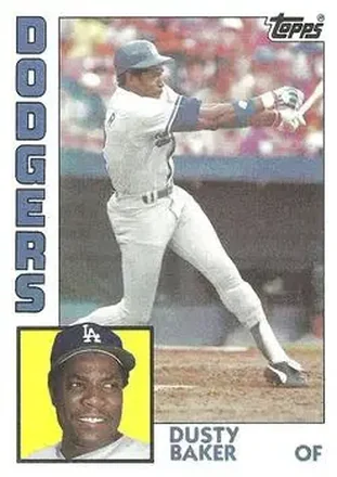 1984 Topps #40 Dusty Baker