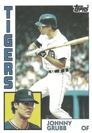 1984 Topps #42 Johnny Grubb