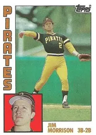 1984 Topps #44 Jim Morrison