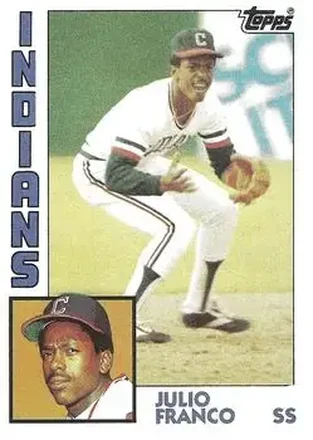 1984 Topps #48 Julio Franco