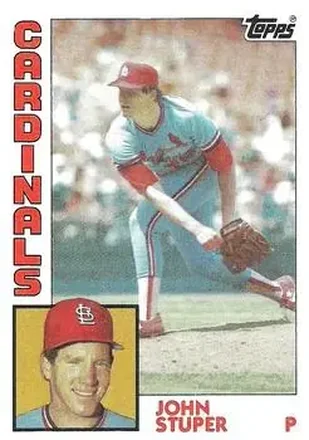 1984 Topps #49 John Stuper