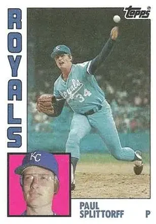 1984 Topps #52 Paul Splittorff