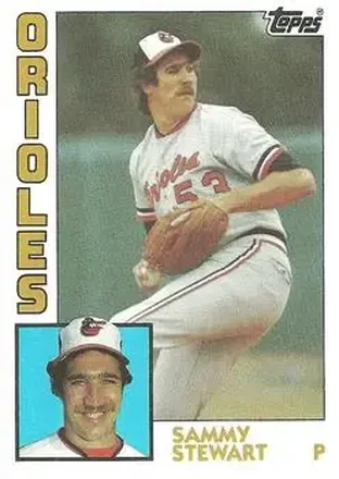 1984 Topps #59 Sammy Stewart