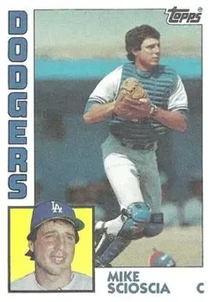 1984 Topps #64 Mike Scioscia