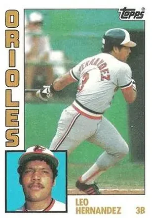 1984 Topps #71 Leo Hernandez