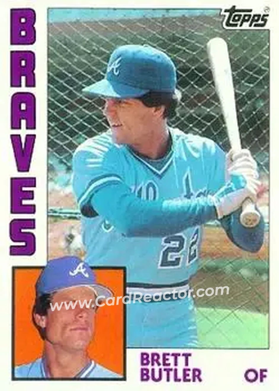 Front of Brett Butler