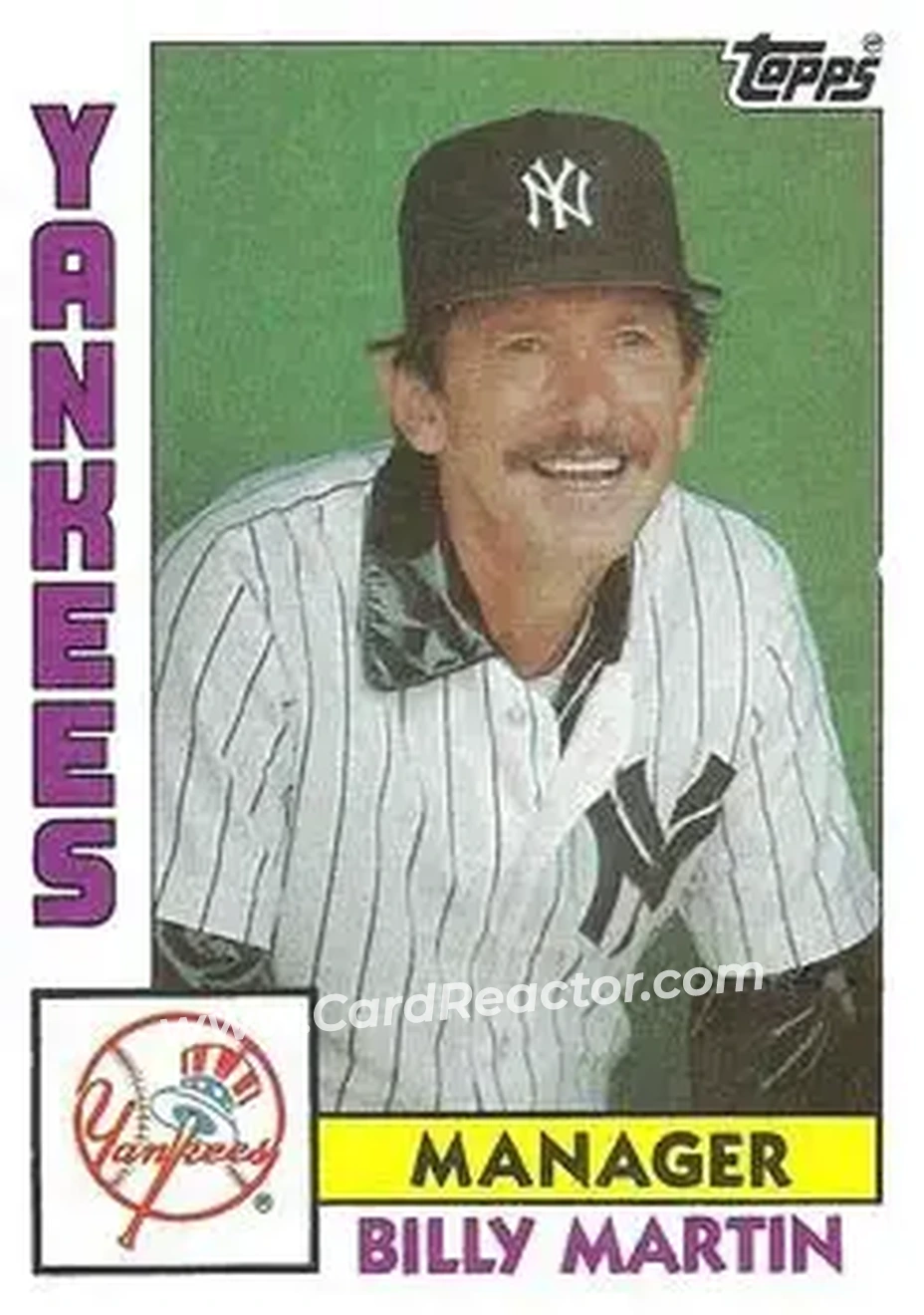 Front of Billy Martin