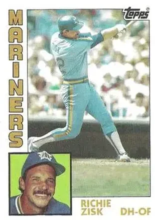 1984 Topps #83 Richie Zisk