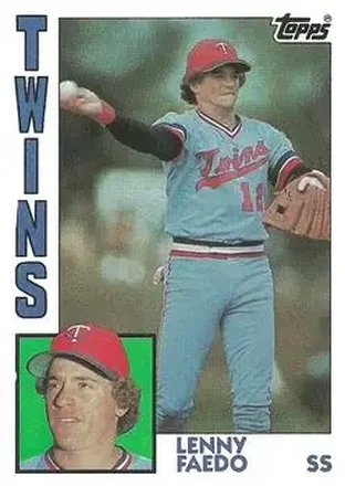 1984 Topps #84 Lenny Faedo