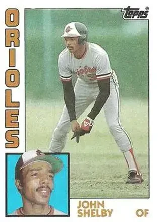 1984 Topps #86 John Shelby