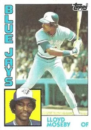 1984 Topps #92 Lloyd Moseby