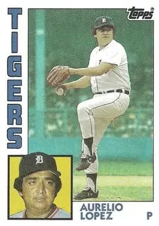 1984 Topps #95 Aurelio Lopez