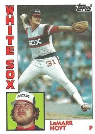 1984 Topps #97 LaMarr Hoyt
